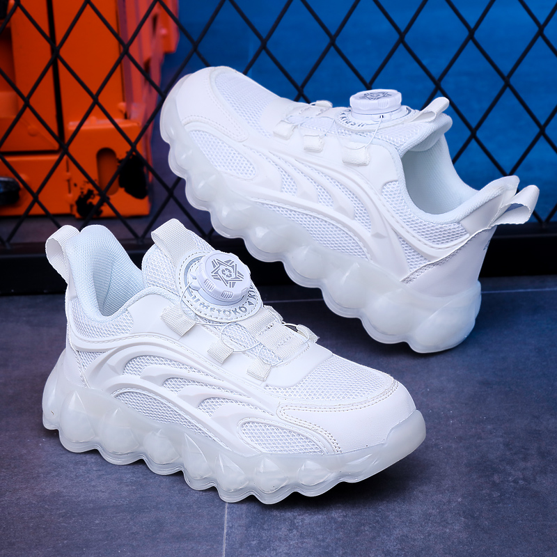 Sports Equipment For Schools - Children's White School Shoes Summer Autumn