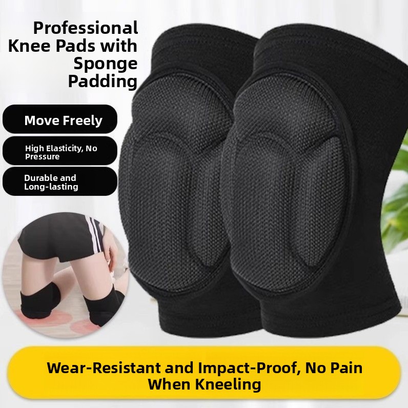 Sports Equipment Knee Support - Non-Slip Sports Knee Pads Sponge Protective