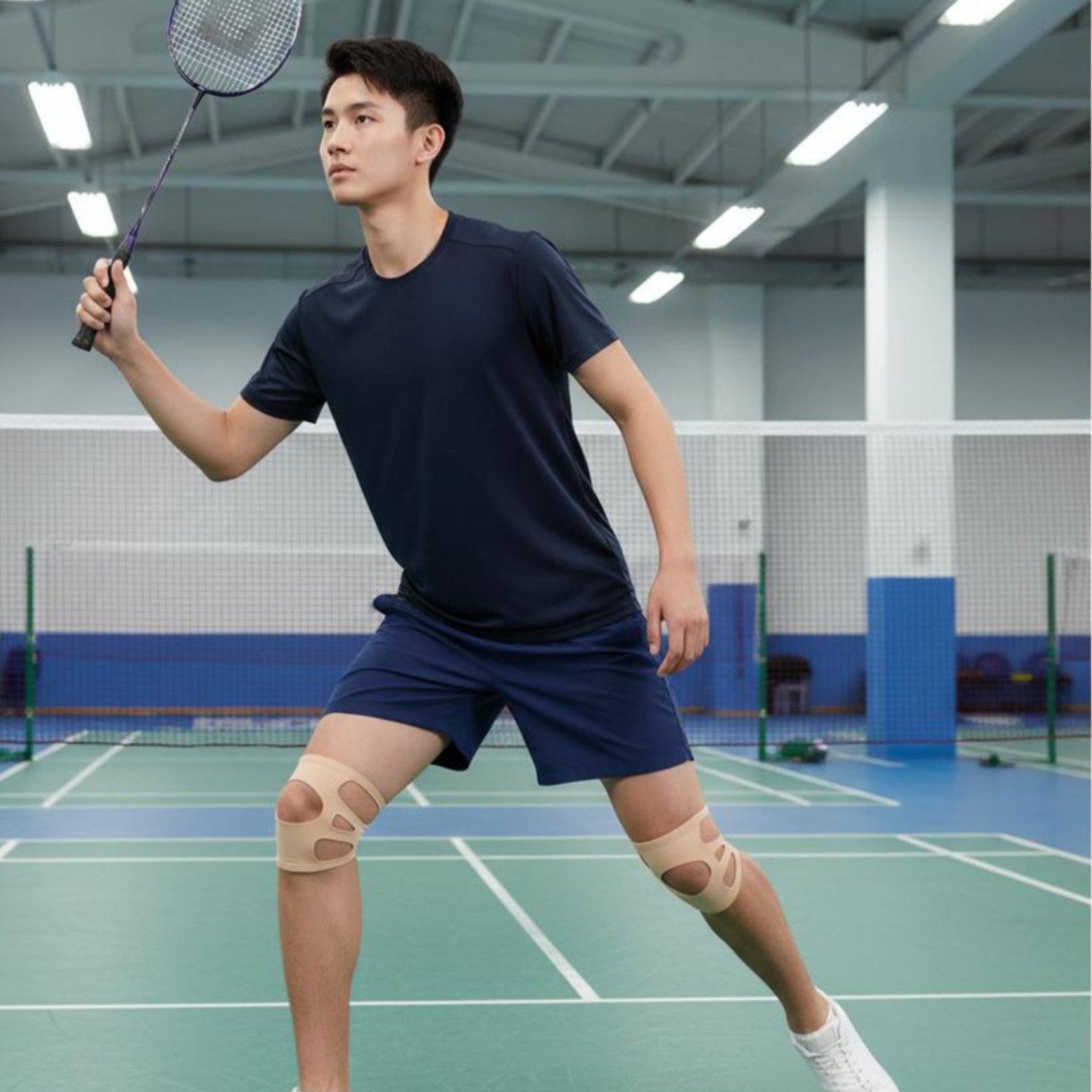 Sports Equipment Knee Support - Silicone Knee Brace Year-Round Wear Thin