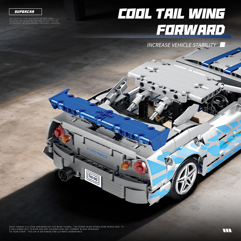 MOC building block car model 1 - Sports Equipment For Schools recension och pris