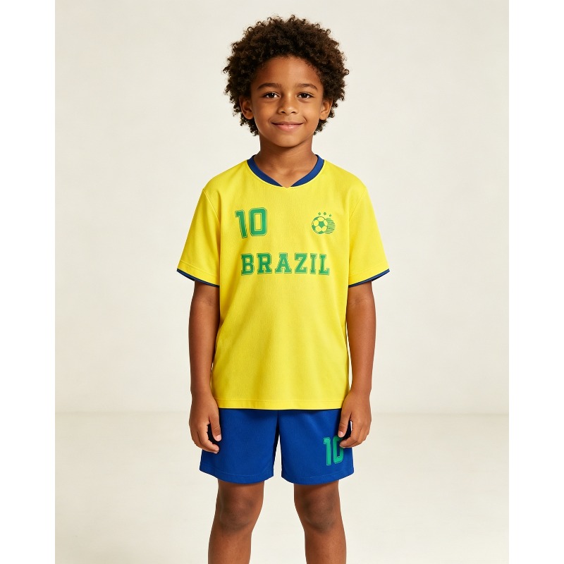 Family Brazil 10 Football Jers - Sports Equipment For Boys recension och pris