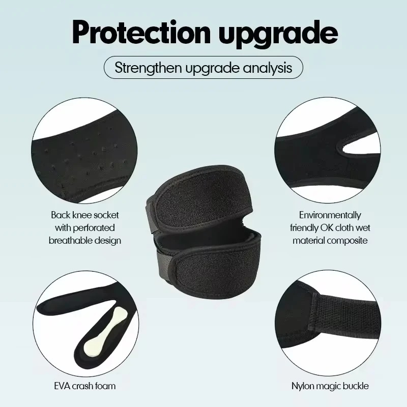 1PC Knee Protection Fitness Eq - Sports Equipment Knee Support recension och pris