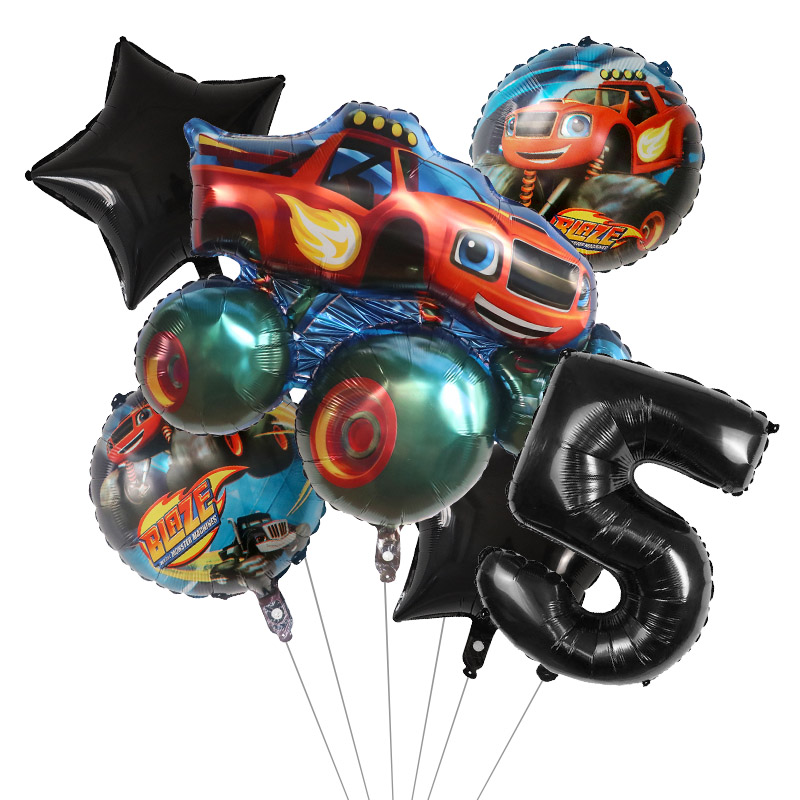 1set Blaze Monster Foil Balloo - Sports Equipment For Schools recension och pris