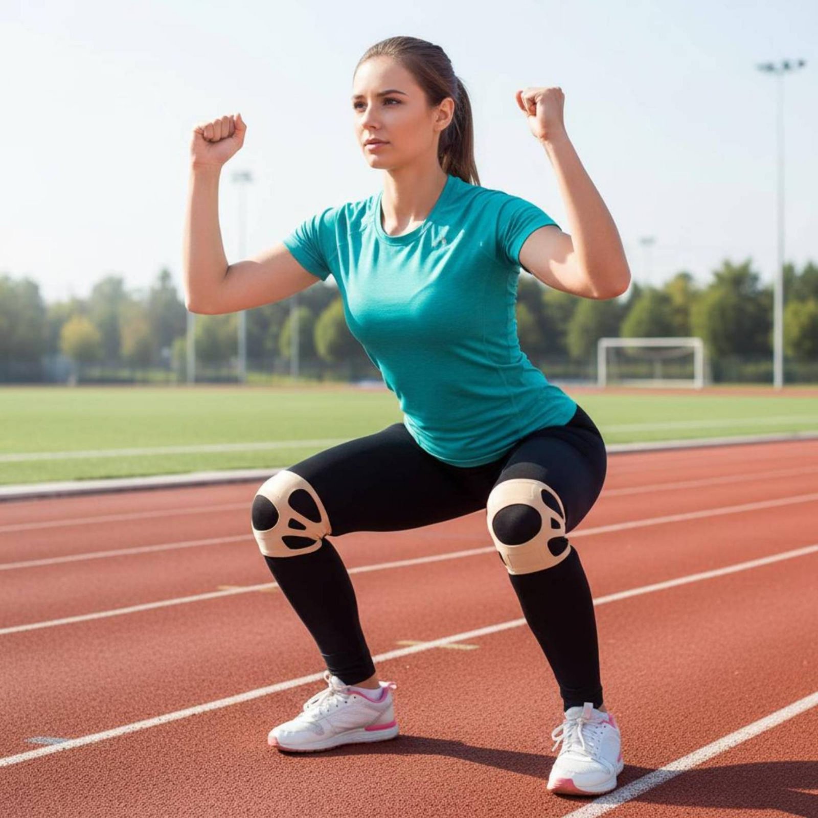 Silicone Knee Brace Year-Round - Sports Equipment Knee Support recension och pris