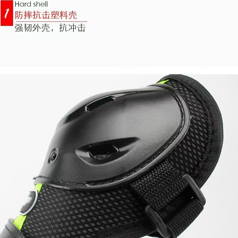 Green Red Motorcycle Knee Pads - Sports Equipment Knee Support recension och pris