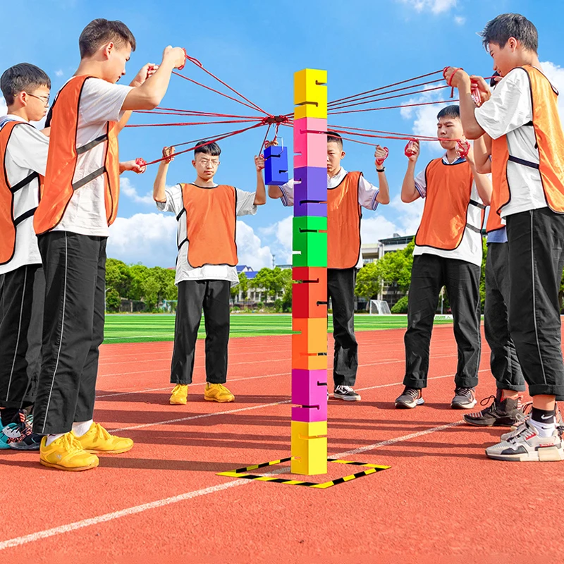 Teamwork Games Tower Building  - Sports Equipment Companies recension och pris