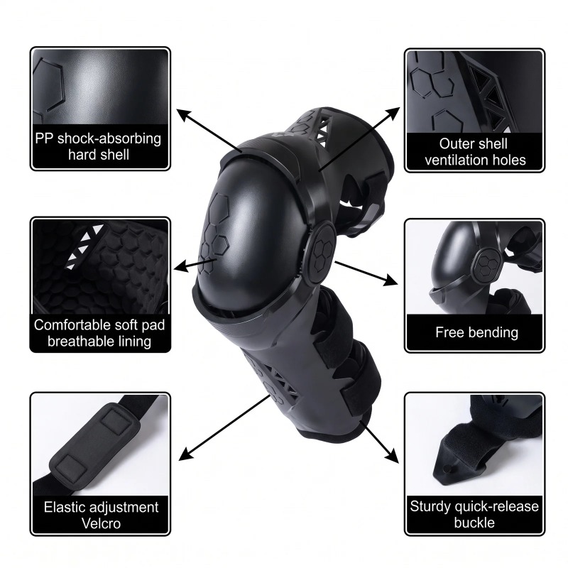 Riding Knee Support Adjustable - Sports Equipment Knee Support recension och pris